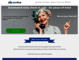 iamfine.com screenshot