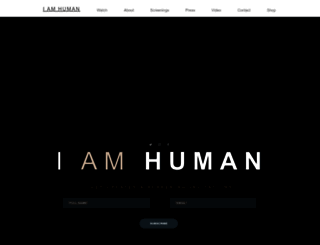 iamhumanfilm.com screenshot