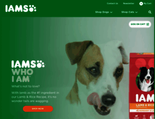 iams.com screenshot
