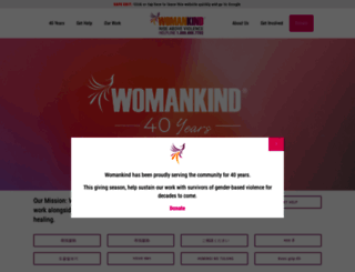 iamwomankind.org screenshot