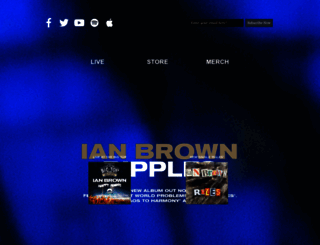 ian-brown.co.uk screenshot