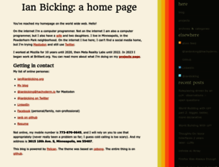 ianbicking.org screenshot