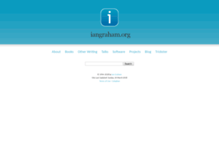 iangraham.org screenshot