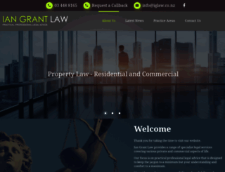 iangrantlaw.co.nz screenshot