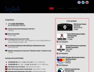ianseo.net screenshot
