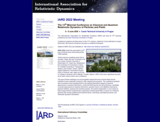 iard-relativity.org screenshot