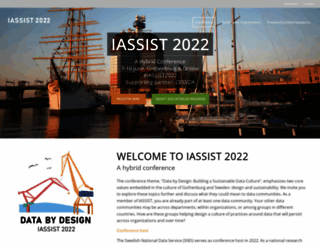 iassist2021.org screenshot