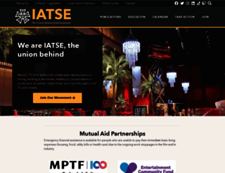 iatse.net screenshot