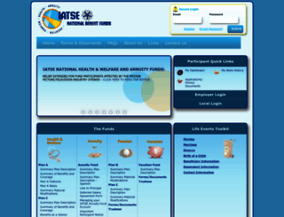 iatsenbf.org screenshot