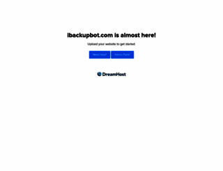 ibackupbot.com screenshot