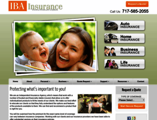 ibainsurance.net screenshot