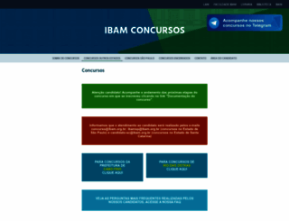 ibam-concursos.org.br screenshot