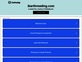 ibarthreading.com screenshot