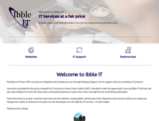 ibble-it.co.uk screenshot