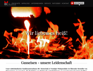 ibc-heiztechnik.de screenshot