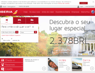 iberia.com.br screenshot