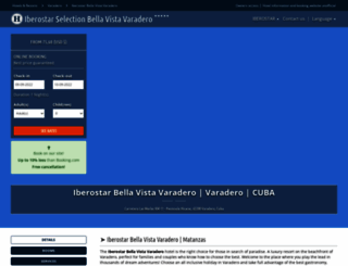 iberostarbellavistavaradero.com screenshot