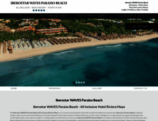 iberostarparaisobeach.com screenshot