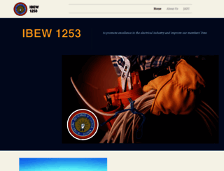 ibew1253.org screenshot