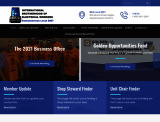 ibew2067.com screenshot