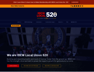 ibew520.org screenshot