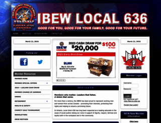 ibewlocal636.com screenshot