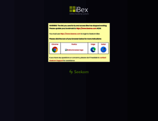 ibex.seekom.com screenshot