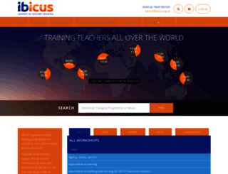 ibicus.org.uk screenshot