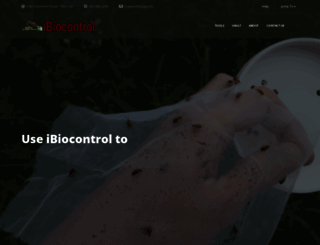 ibiocontrol.org screenshot