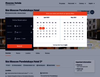 ibis-moscow-paveletskaya.moscow-hotels.org screenshot