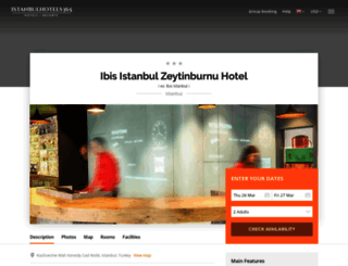 ibis-zeytinburnu.istanbulhotels365.com screenshot