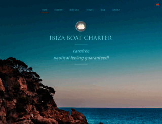 ibiza-boat-charter.com screenshot