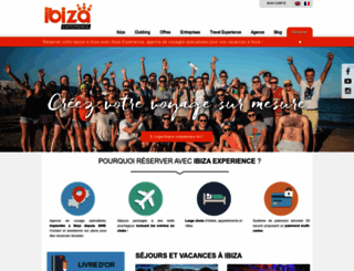 ibiza-experience.com screenshot