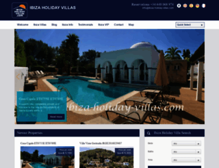 ibiza-holiday-villas.com screenshot
