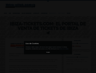 ibiza-tickets.com screenshot
