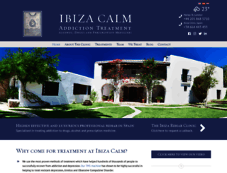ibizacalm.com screenshot