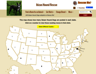 ibizanhound.rescueme.org screenshot