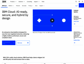 ibmcloud.com screenshot