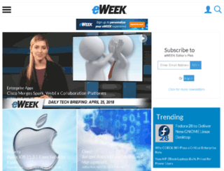 ibmwatch.eweek.com screenshot