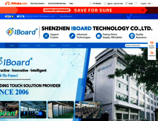 iboard.en.alibaba.com screenshot