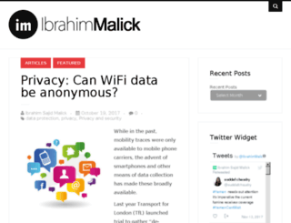 ibrahimsajidmalick.com screenshot