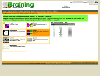 ibraining.com screenshot