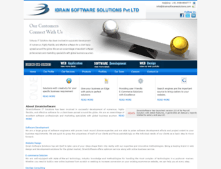 ibrainsoftwaresolutions.com screenshot
