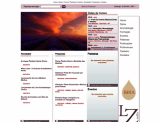 ibraromatologia.com.br screenshot