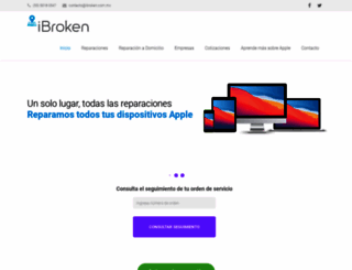 ibroken.com.mx screenshot