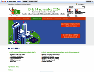 ibs-event.com screenshot