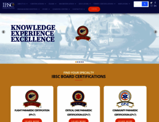 ibscertifications.org screenshot