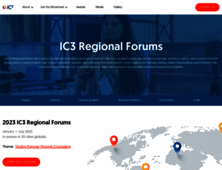 ic3regionalforums.com screenshot