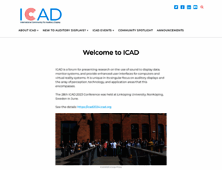 icad.org screenshot