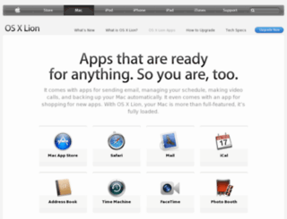 ical.mac.com screenshot